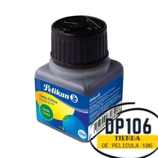 Tinta China Color Verde 15 Ml Pelikan