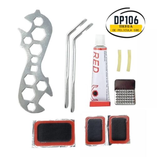 Kit De Despinche / Reparacion Neumatico Bicicleta