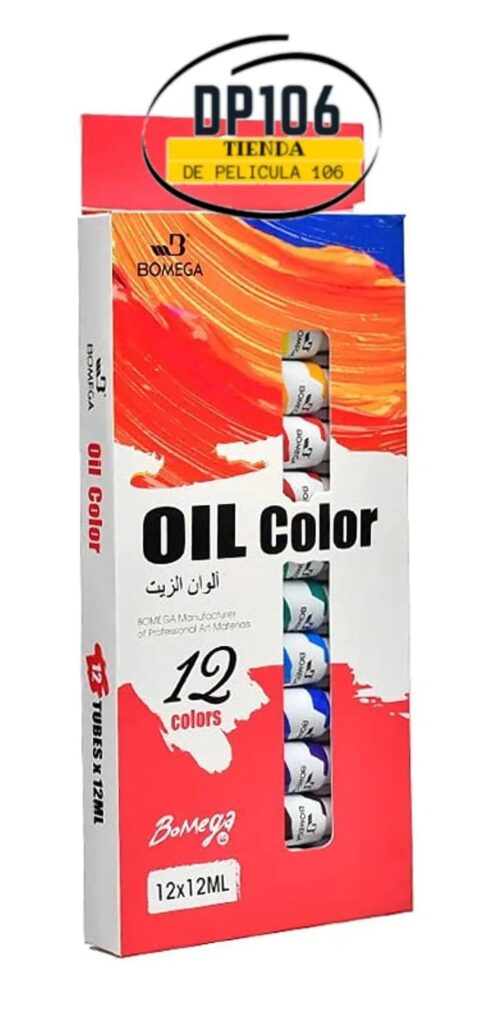 Pintura Oleo Surtida X 12 Und Oil Color