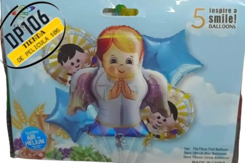 Globos Bautizo Primera Comunión Niño