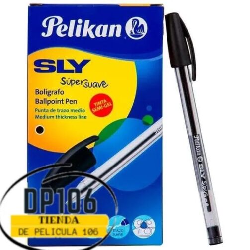 Bolígrafo Negro / Esfero Semi Gel 1.0 Mm X 1 Und Pelikan