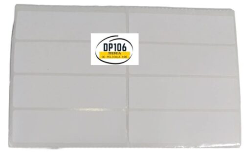 Rotulo Adhesivo 2.5 X 8.5 Cm X 8 Und Ref 90-25
