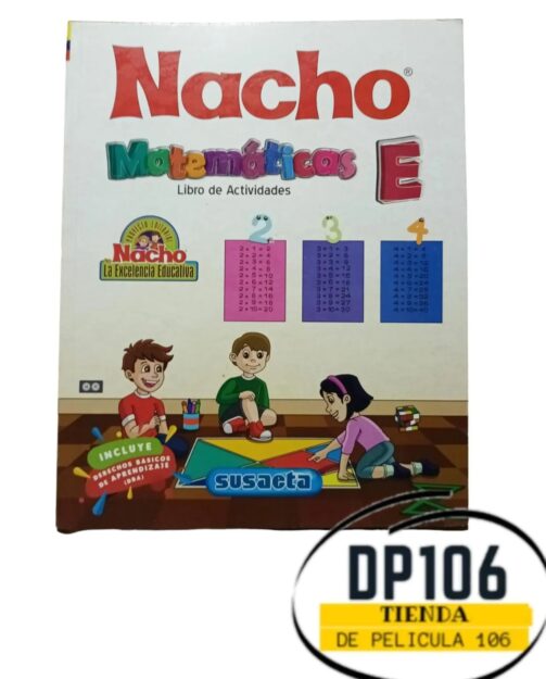 Libro / Cartilla Nacho Matemáticas Nivel E