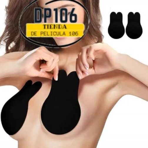 Sujetador Adhesivo Para Busto Color Negro Senos