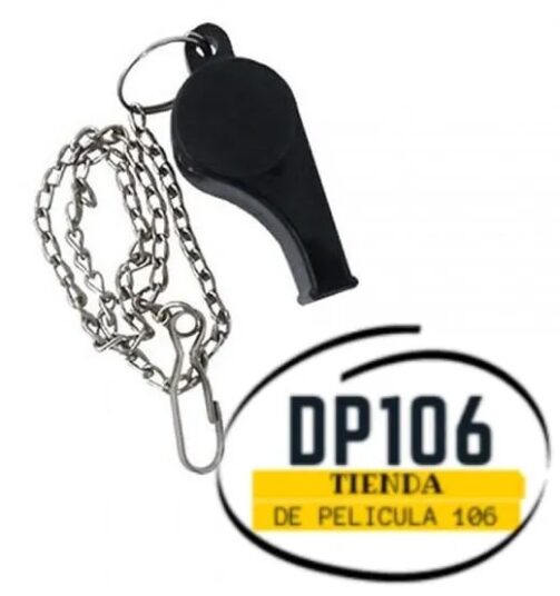 Pito De Juez Con Cadena / Arbitro / Seguridad