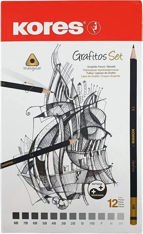 Lápices Grafito Set X 12 Und