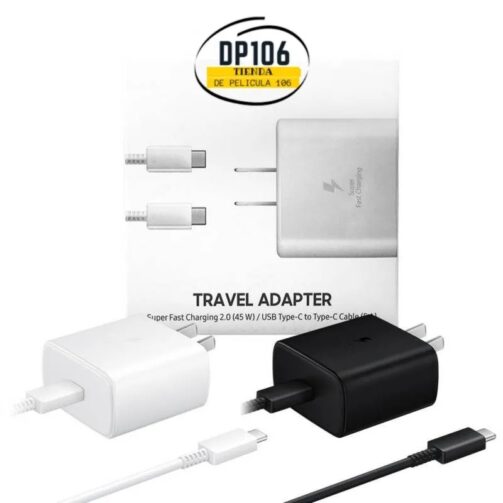 Cargador Carga Rápida Tipo C-c 45 W