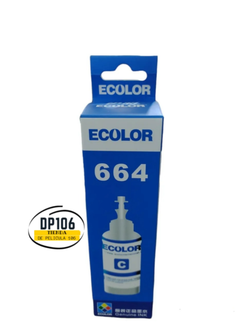 Tinta Genérica Azul 120 Ml Para Impresora Recarga Continua