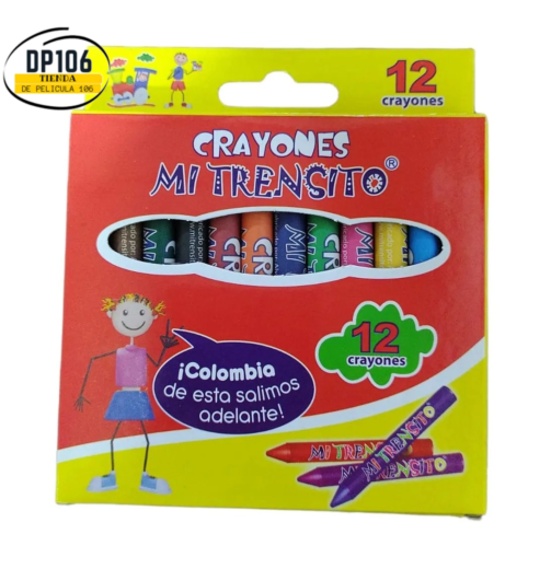 Crayones X 12 Und
