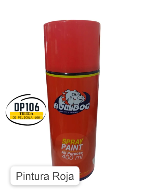 Pintura En Spray Color Rojo