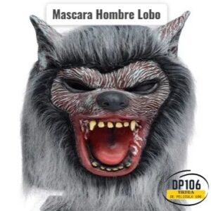 Mascara Hombre Lobo Halloween