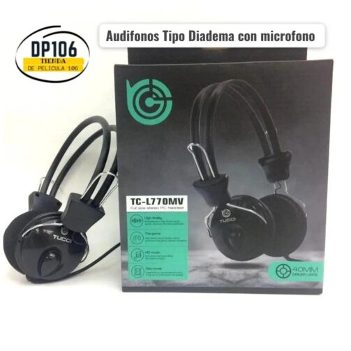 Audifonos Diadema Con Microfono Para Pc