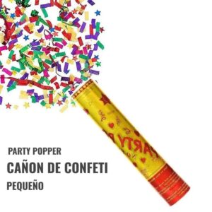 Lanza Confeti Party Popper Pequeño Hora Loca
