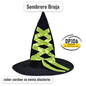Sombrero Bruja Halloween