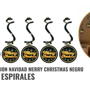 Espiral Decoracion Navidad Colgante