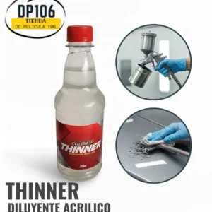 Thinner Diluyente Acrilico 375 Cc