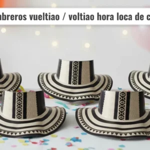 Sombrero Voltiao / Vueltiao Hora Loca X 6 Und