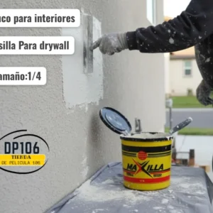Estuco Para Interiores Masilla Pequeña 1/4 Gl