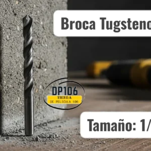 Broca 1/4 Broca Tugsteno