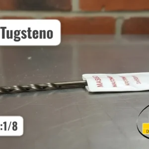 Broca 1/8 Broca Tugsteno Pequeña