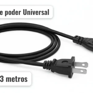 Cable De Poder Impresoras -electrodomesticos -grabadoras 3 Metros