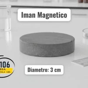Iman Redondo Diametro 3 Cm Magnetico