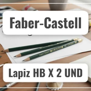 Lapiz Hb X 2 Und Faber Castell