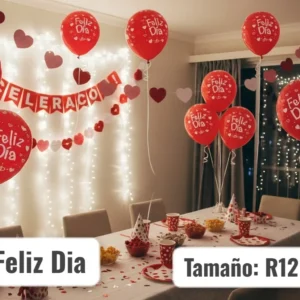 Globos Feliz Dia X 10 Und