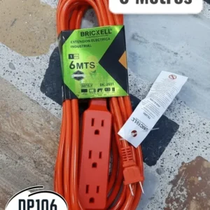 Extension Electrica De 6 Metros Con Regleta