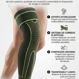 Soporte De Rodilla / Rodillera De Compresion