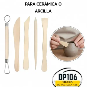 Herramienta Para Moldear Arcilla Esculpir Ceramica Gubias