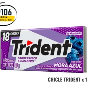 Trident Mora Azul X 18