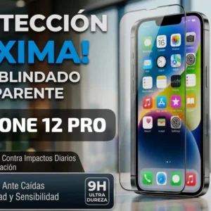 Iphone 12 Pro Vidrio Blindado Transparente