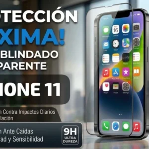 Iphone 11 Vidrio Blindado Transparente