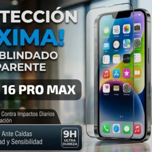 Iphone 16 Pro Max Vidrio Blindado Transparente