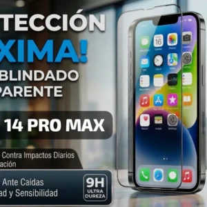 Iphone 14 Pro Max Vidrio Blindado Transparente