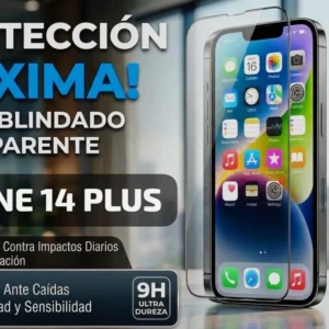 Iphone 14 Plus Vidrio Blindado Transparente