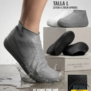 Protector De Lluvia Para Zapatos Talla L Se Envia Color Aleatorio Zapatones