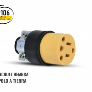 Enchufe Hembra Con Polo A Tierra