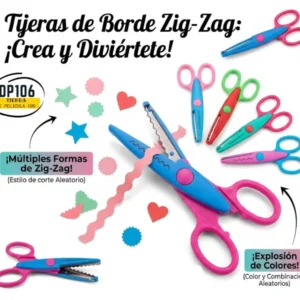 Tijeras Zig Zag De Formas X 1 Und