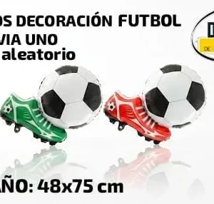 Globo Foil Decoracion Futbol Guayo Balon 48x75 Cm X 1 Und