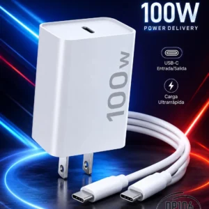 Cargador Carga Rapida 100 W Tipo C A Tipo C