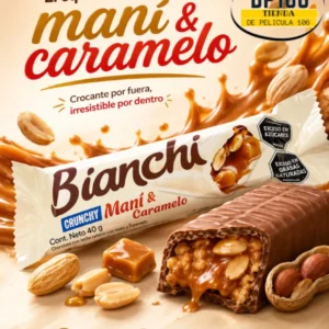 Barra Bianchi Mani Y Caramelo Blanco