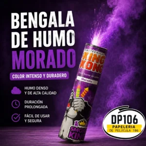 Bengala De Humo Morado