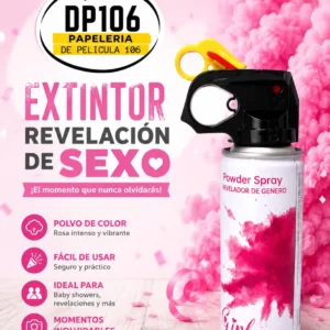 Extintor Revelacion De Sexo Niña
