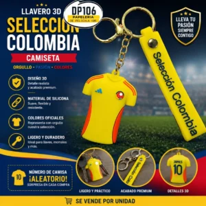 Llavero Camisa Sele Colombia X1 Und
