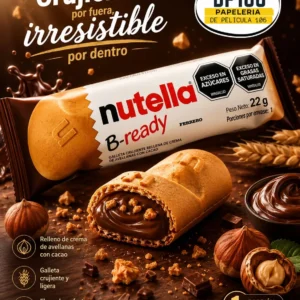 Galleta Nutella Rellena Crema Avellana X 22 Gramos
