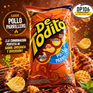 De Todito Pollo Parrillero X 50 Gr Paquete Personal Pasabocas