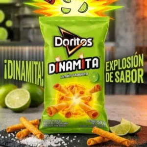 Doritos Dinamita Limon X 50 Gr. Paquete Personal. Pasabocas