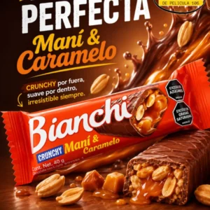 Barra Bianchi Mani Y Caramelo Chocolate Oscuro